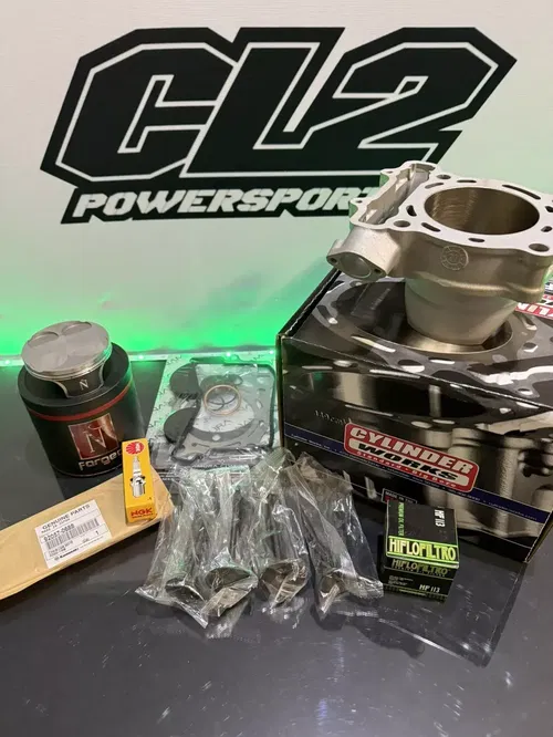2017-2019 Kawasaki KX250F Top End Engine Motor Rebuild Kit KX 250 250F