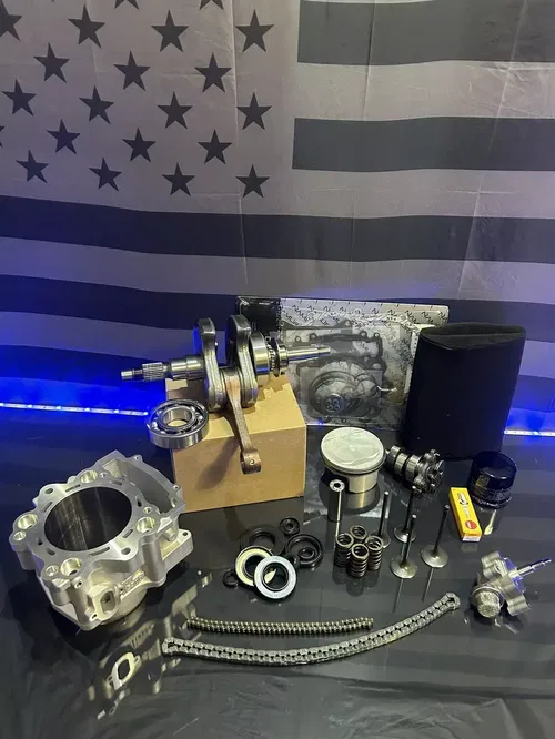 Yamaha Rhino 700 Complete Engine Motor Rebuild Kit ++ All Transmission Bearings