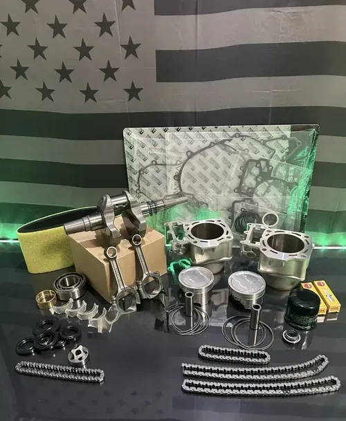 Kawasaki 05-11 Brute Force 750 Complete Engine Motor Rebuild Kit  Without Valves