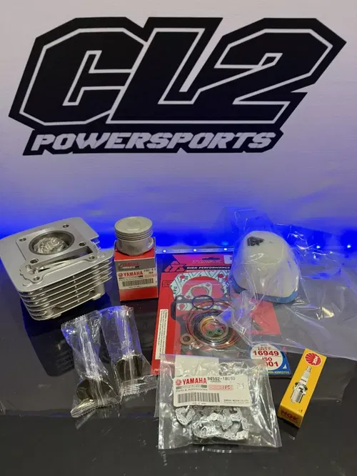 2008-2024 Yamaha TTR 125 Top End Engine Rebuild Kit - Cylinder Piston Valves