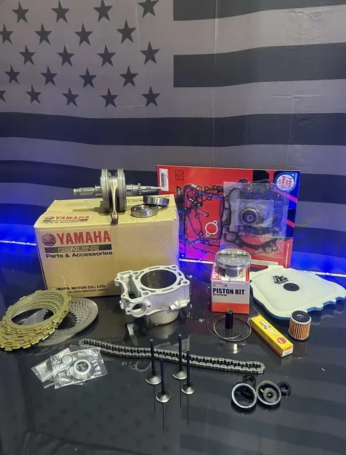 20-22 Yamaha YZ450F YZ WR FX 450 Complete Engine Motor Rebuild Kit