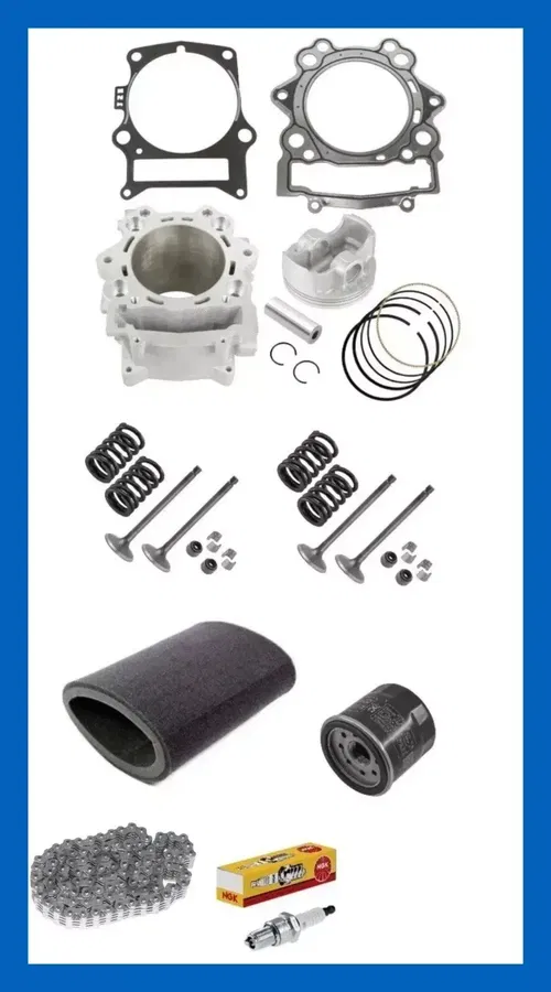 19-25 Yamaha Grizzly Kodiak 700 Top End Engine Rebuild Kit- Cylinder Piston