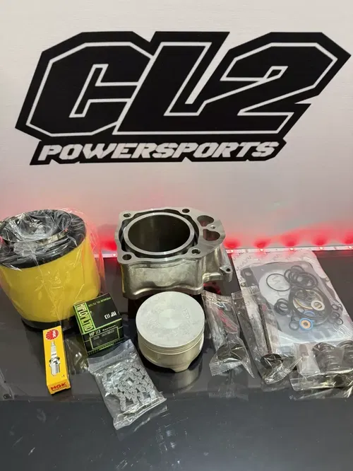 2014-2025 Honda Rancher 420 Top End Rebuild Kit - Cylinder Piston Valves Chain