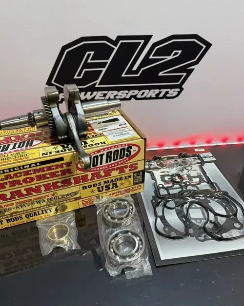 2015-2016 Polaris Ace 570 Bottom End Rebuild Kit - Crankshaft Bearings Gaskets