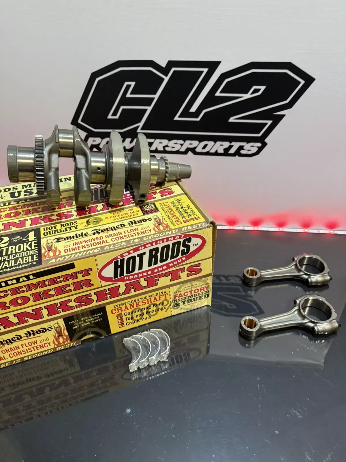 2014-2023 Polaris Sportsman 1000 - Crankshaft W/ Rods & Bearings