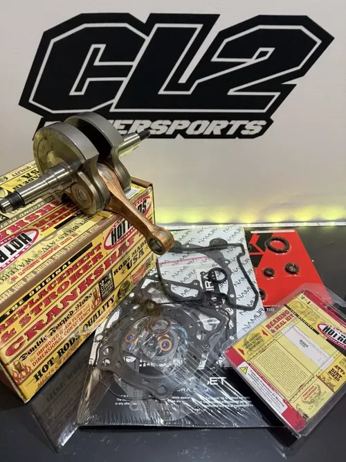 Suzuki DRZ 400 Bottom End Rebuild Kit 2000-2024 Crankshaft Bearings Gaskets