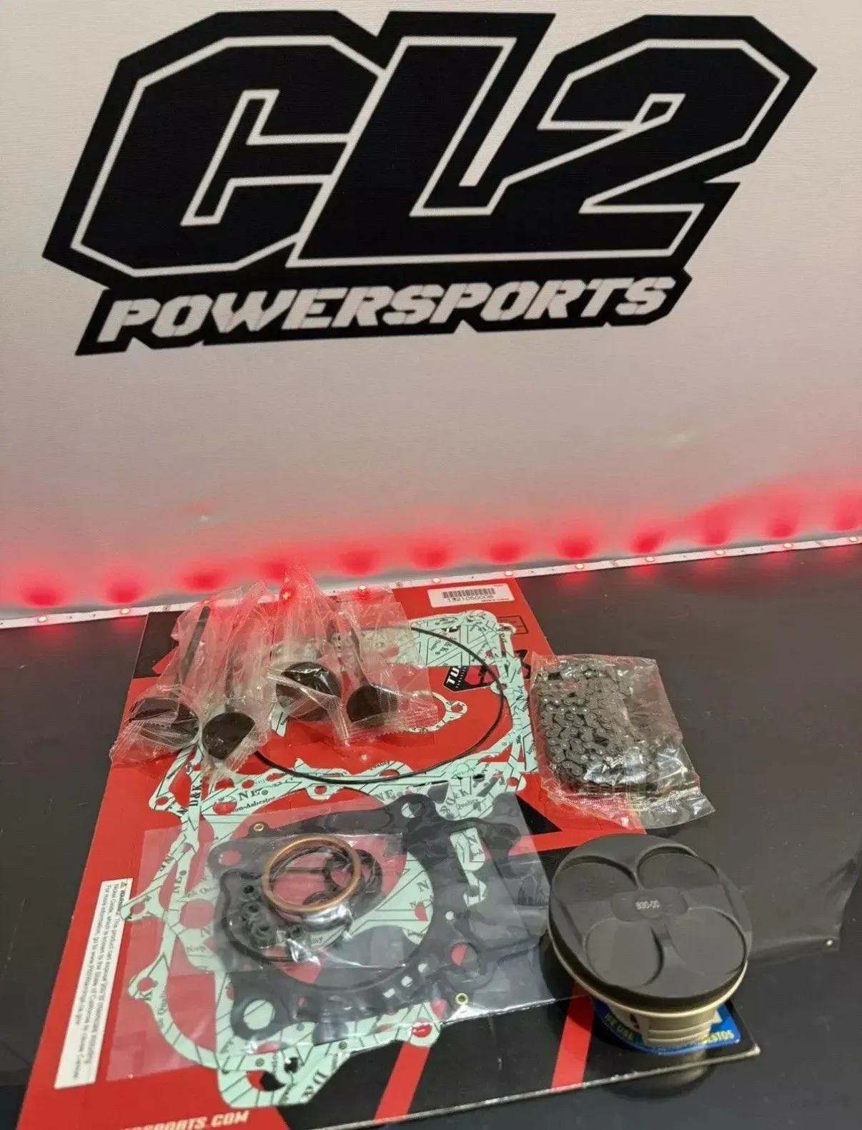 2005-2017 Honda CRF450X CRF 450X Top End Rebuild Kit - Piston / Chain / Valves