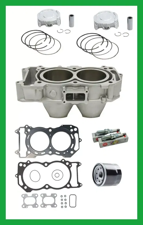 Kawasaki KRX 1000 Complete Top End Engine Motor Rebuild Kit W/ Cylinder & Piston