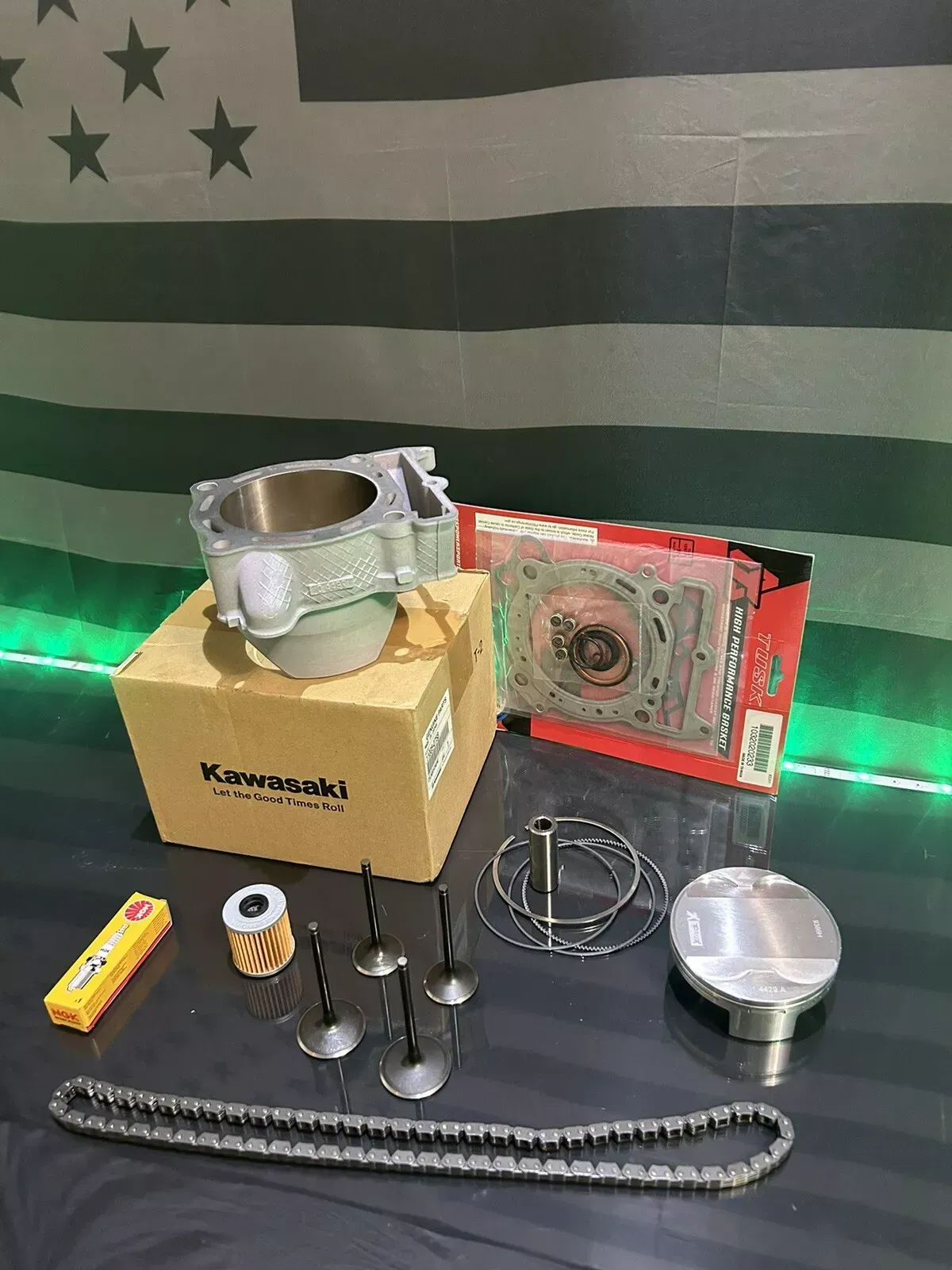 21-23 Kawasaki KX 450 Top End Engine Motor Rebuild Kit