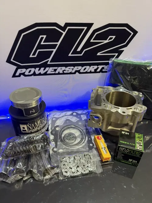 Yamaha Viking 700 Top End Rebuild Kit - Cylinder / Piston / Valves / Chain