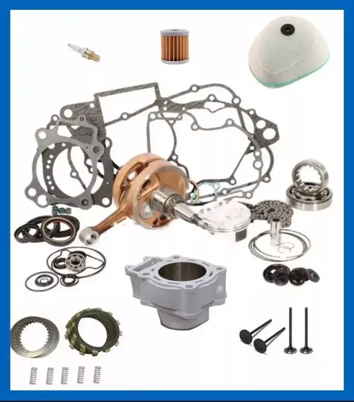 16-18 Yamaha YZ250F YZ250FX WR250F Complete Engine Motor Rebuild Kit
