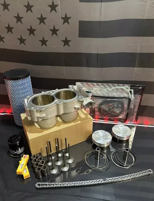 Polaris RZR Turbo S, R, Pro XP Top End Rebuild Kit - Piston Cylinder Valve