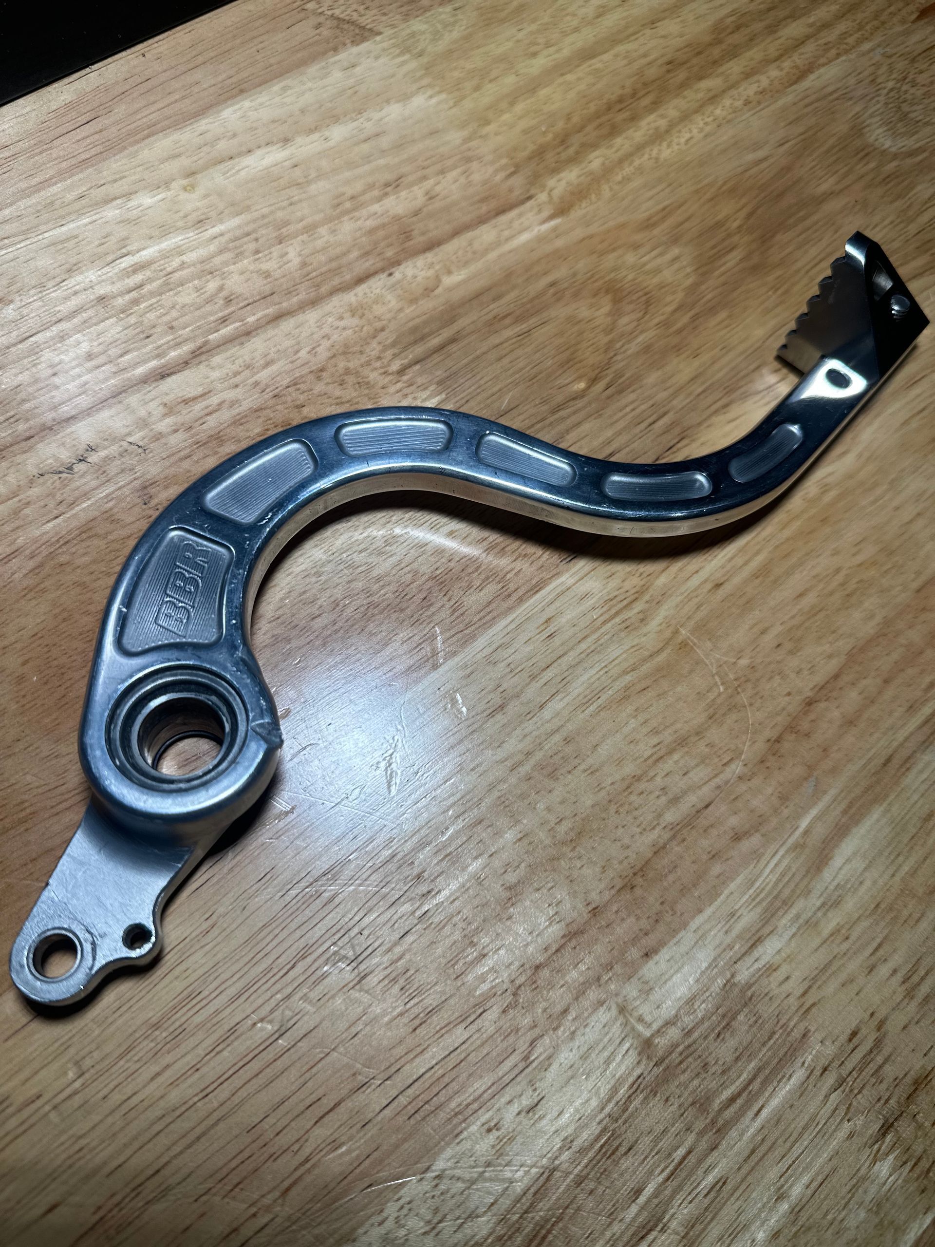 CRF150R CRF150RB BBR Aluminum Brake Pedal With Adjustable Titanium Tip 