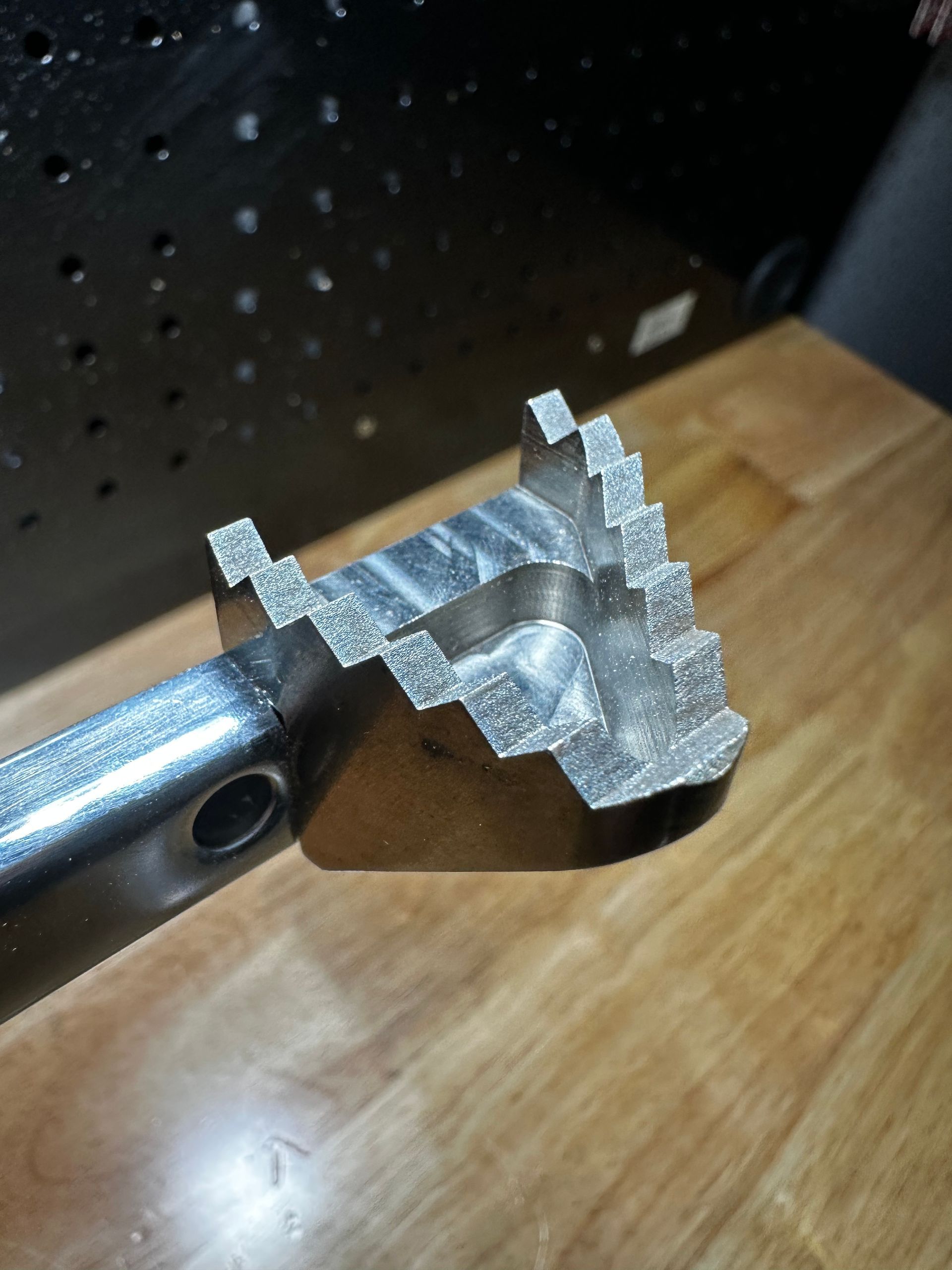 CRF150R CRF150RB BBR Aluminum Brake Pedal With Adjustable Titanium Tip 