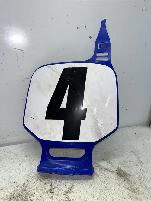 2004 Yamaha YZ85 Front Number Plate 4ES-23485-20-00