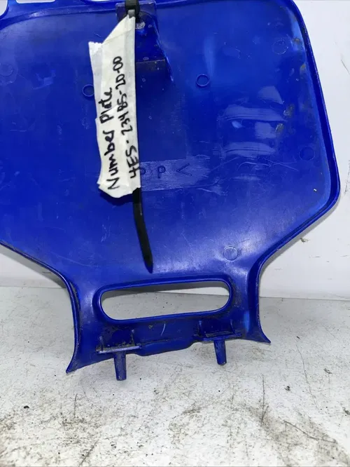 2004 Yamaha YZ85 Front Number Plate 4ES-23485-20-00
