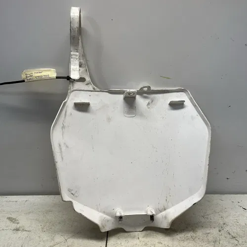 2001 Suzuki RM250 Front Number Plate