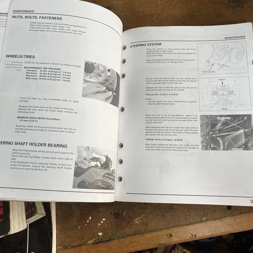 Honda Factory Service Manual 2001-2004 TRX500FA Fourtrax Foreman Rubicon 61HN203