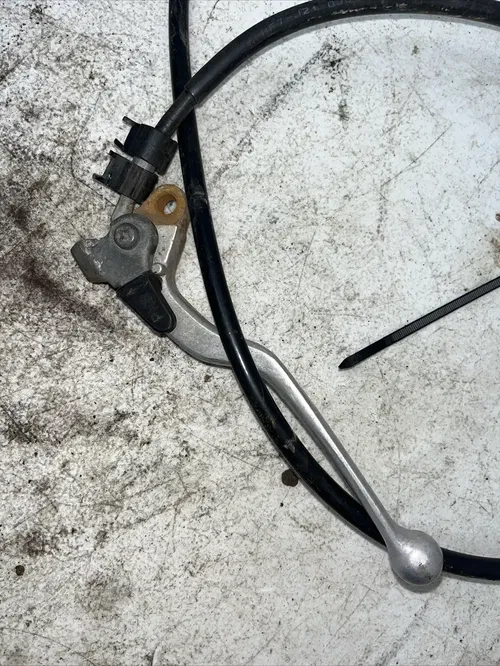2001 Honda TRX90 Hand Brake Lever And Cable 43460-HF7-J21