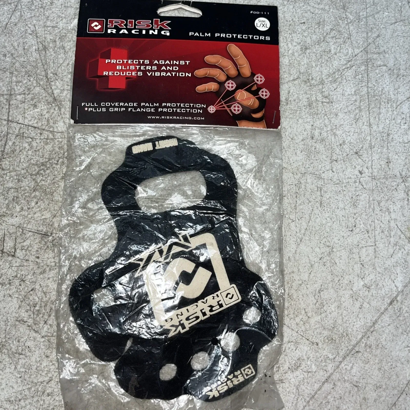 Risk Racing Palm Protectors *L/XL*  Black