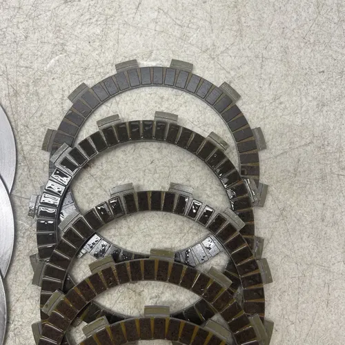 2007 HONDA CRF250R OEM Clutch Plates Steel Fiber 22100-KRN-A00 22321-KF0-770