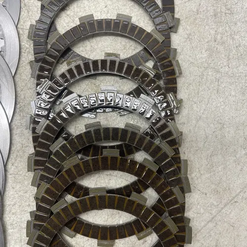 2007 HONDA CRF250R OEM Clutch Plates Steel Fiber 22100-KRN-A00 22321-KF0-770