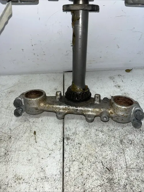 1996 Yamaha XT225 XT 225 Triple Clamps Upper Lower Stearing Stem