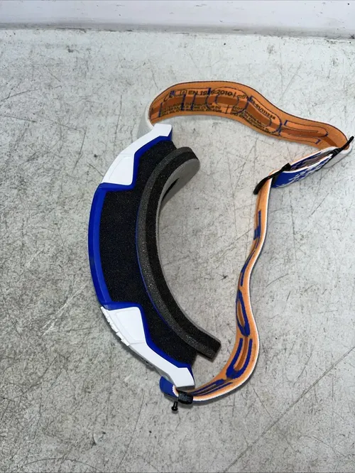 Scott USA Fury Goggle Retro White/Blue Yellow Chrome Works