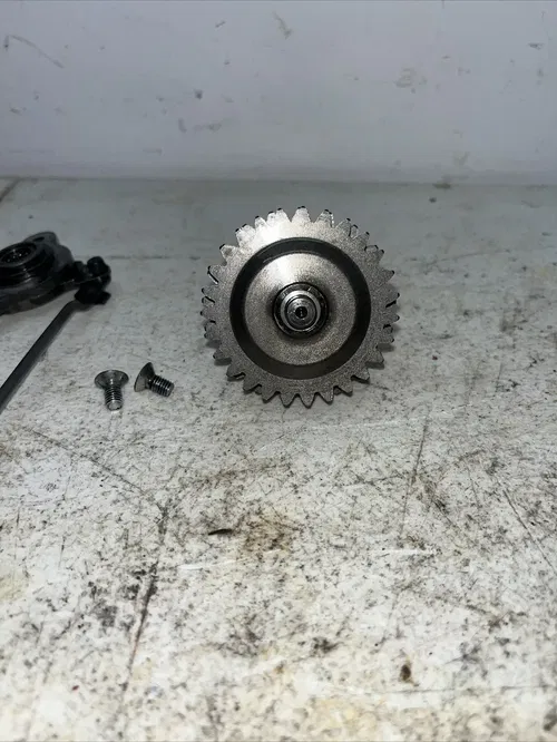 2001 Suzuki RM250  Exhaust Valve Governor Powervalve Linkage Actuator Tie Rod