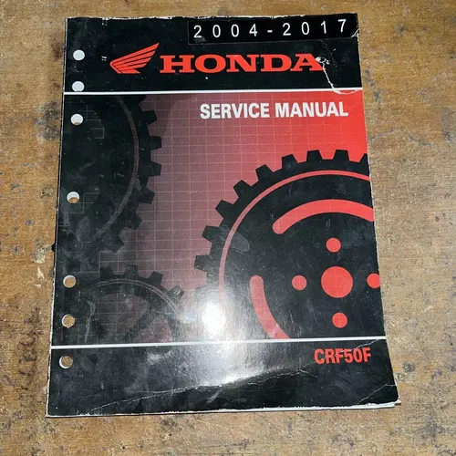 2004-2017 Honda CRF50F OEM Service Manual 61GEL58