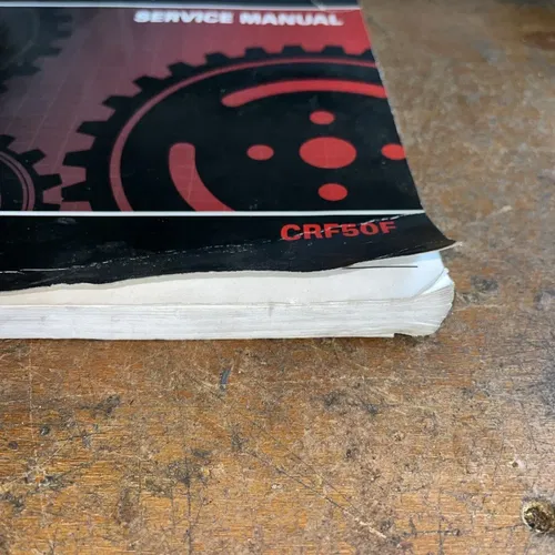 2004-2017 Honda CRF50F OEM Service Manual 61GEL58