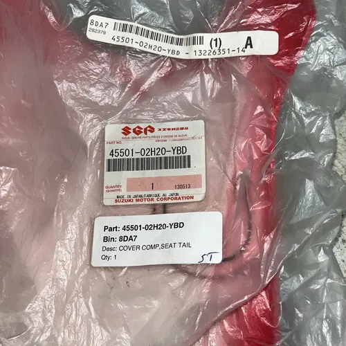 Suzuki OEM Part 45501-02H01-YBD COVER,SEAT TAIL