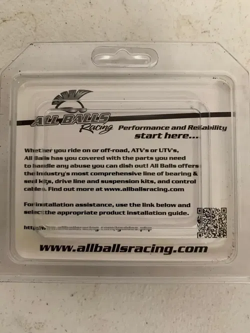 Honda All Balls Bearing Kit CR125R 83-86, CR250R 83-86, CR480R 83, CR500R 84-86