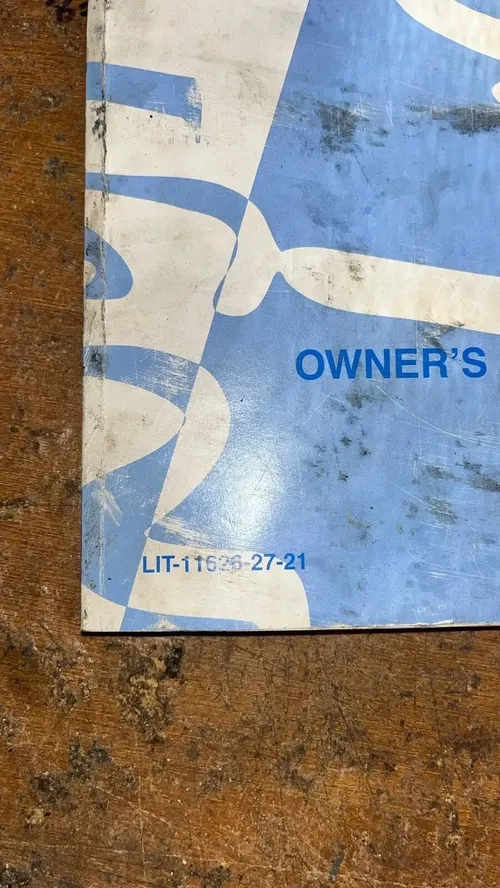 OEM Yamaha YZ450  1SL-28199-10 YZ450FE Owner's Service Manual