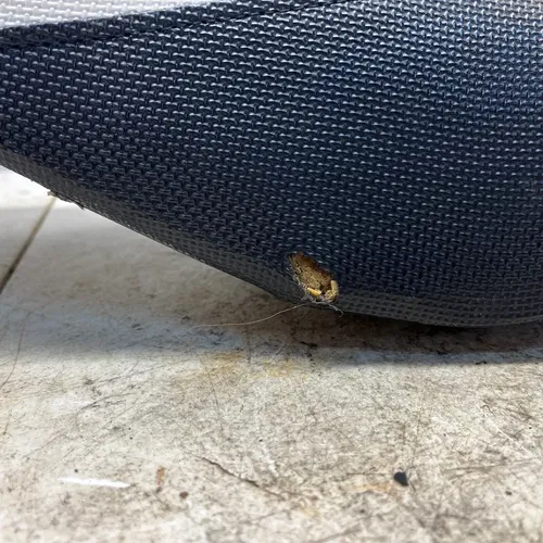 2001 Suzuki RM250 OEM Seat with Aftermarket Seat Cover.