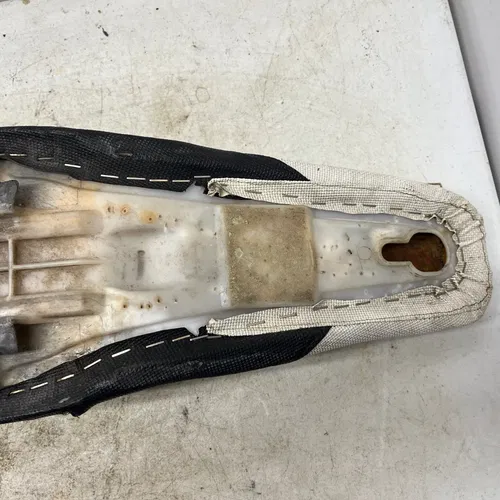 2001 Suzuki RM250 OEM Seat with Aftermarket Seat Cover.