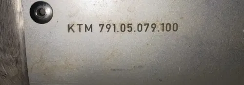 2022 KTM 250 SXF EXHAUST SILENCER