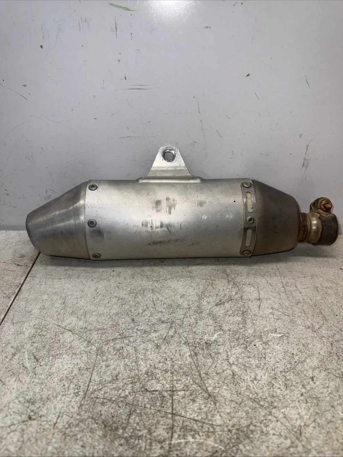 2007 HONDA CRF250R OEM Right Muffler 18310-KRN-A00