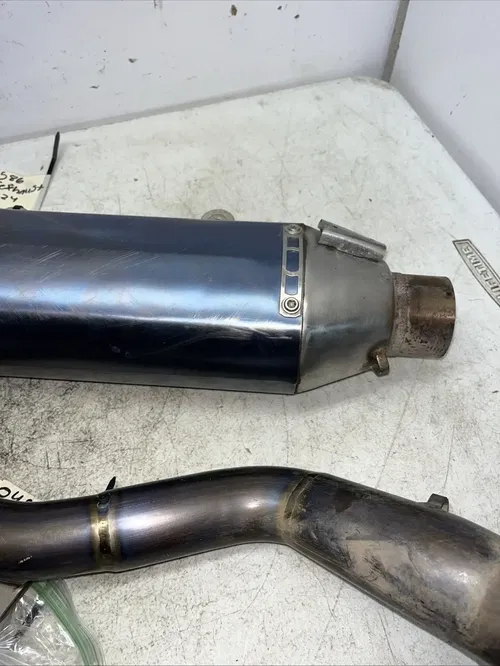 2016 KTM 350Sxf  FMF FACTORY 4.1 RCT TI MUFFLER SILENCER MEGABOMB FULL PIPE