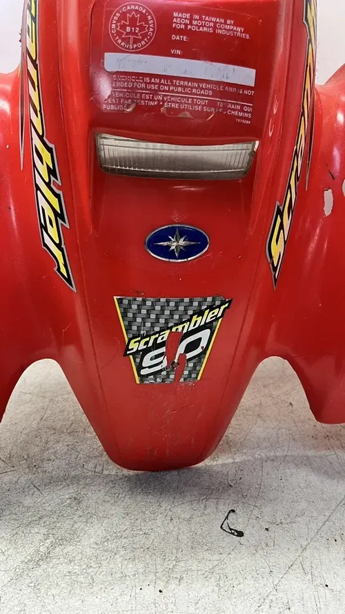 2001 Polaris Scrambler 90 Front Fender Plastic 0454838
