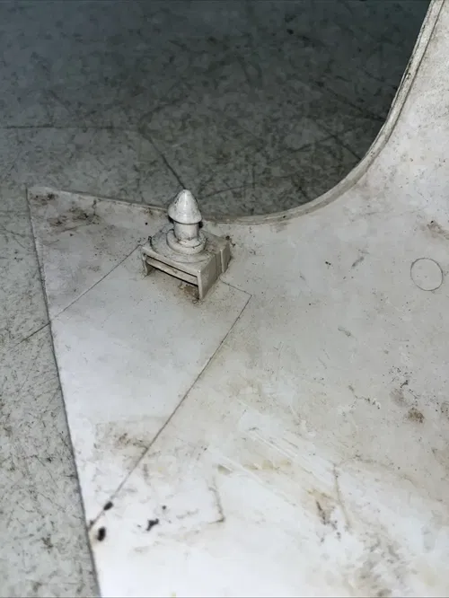1996 Yamaha XT225 Serow Right Gas Tank Air Scoop Shroud 4BE-W2132-00-00