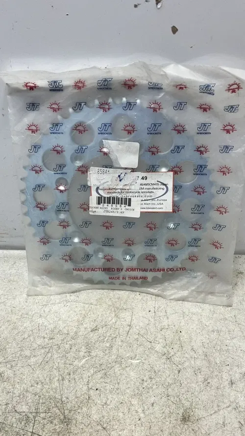 JT Steel Rear Sprocket 49T #JTR245/2.49 fits Honda/Yamaha