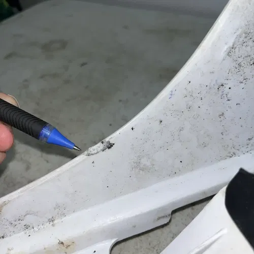 1996 Yamaha PW80 Rear Fender Side Plastics