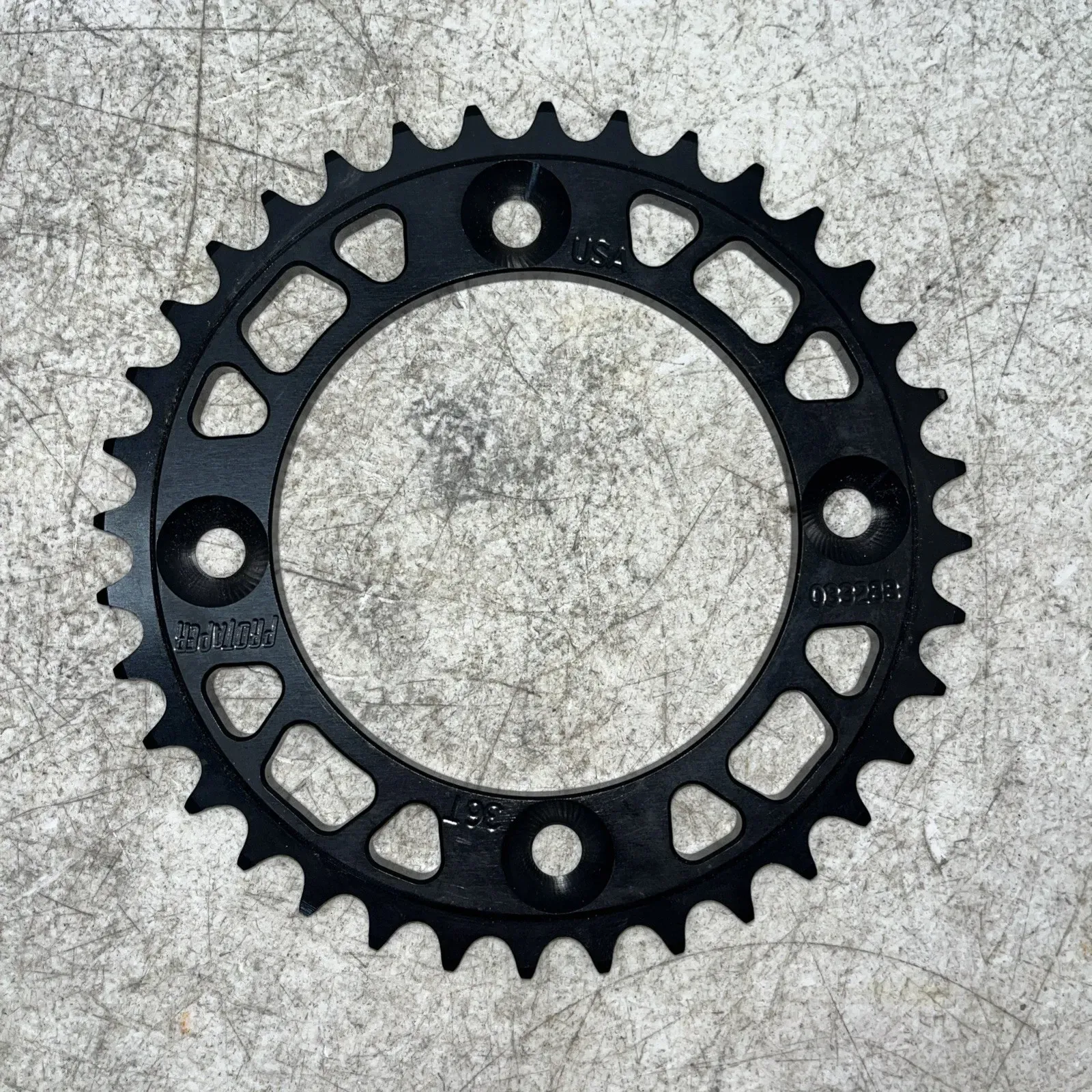 ProTaper 033288 ProTaper KTM Rear Black Sprocket 36 Teeth * Fits KTM 50 SX &amp;
