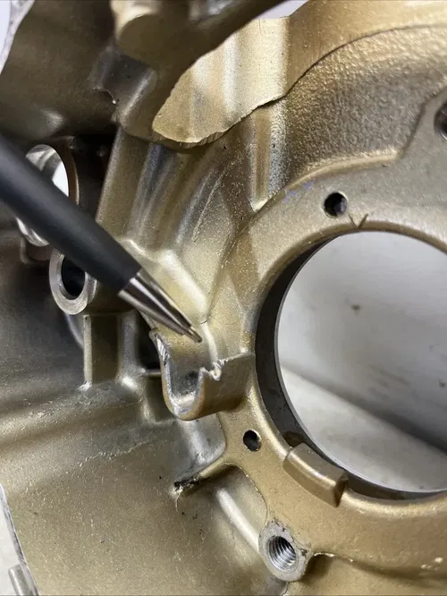 1996 Yamaha Serow XT225 Left Engine Crankcase