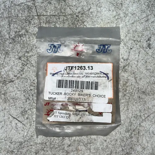 JT Sprockets JTF1263.13 Steel Front Sprocket - 13T (Natural) KE100 RM85
