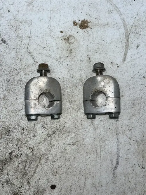 2001 Honda TRX90 Handlebar Clamps Handle Holder 53130-HA0-680