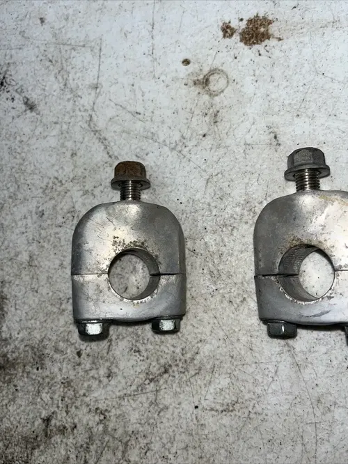 2001 Honda TRX90 Handlebar Clamps Handle Holder 53130-HA0-680