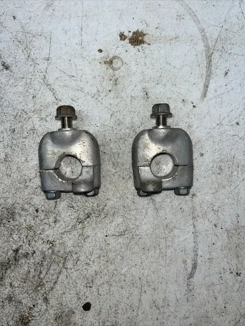 2001 Honda TRX90 Handlebar Clamps Handle Holder 53130-HA0-680