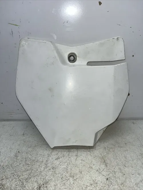 2022 KTM 125Sx Front number plate white 79008007000
